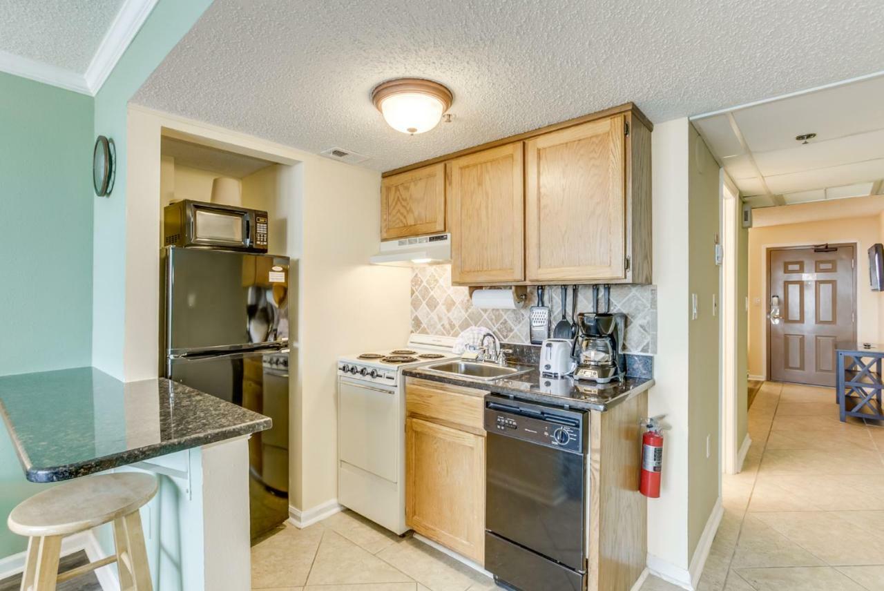 Oceanfront Condo W Balcony King Bed Meridian Plaza Myrtle Beach Buitenkant foto